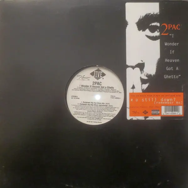 2Pac - I Wonder If Heaven Got A Ghetto (12", Single) (M) 1