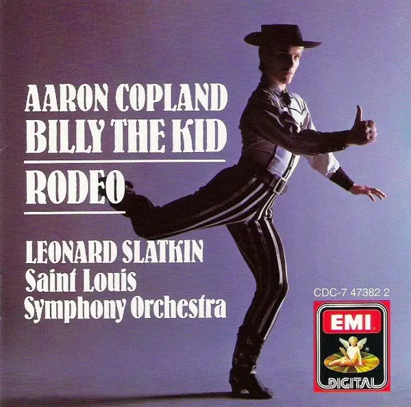 Aaron Copland, Leonard Slatkin, Saint Louis Symphony Orchestra - Billy The Kid / Rodeo (Cd, Club) (Nm Or M-) 1
