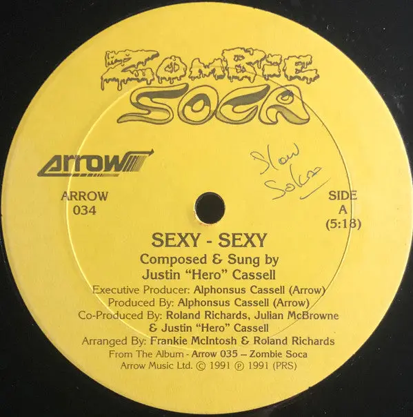 Arrow (2) - Sexy - Sexy (12") (Vg+) 1