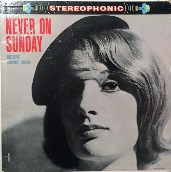 Billy Martin (9) And The Billy Martin Trio - Never On Sunday And Other Romantic Themes (Lp, Album) (Vg+) 1
