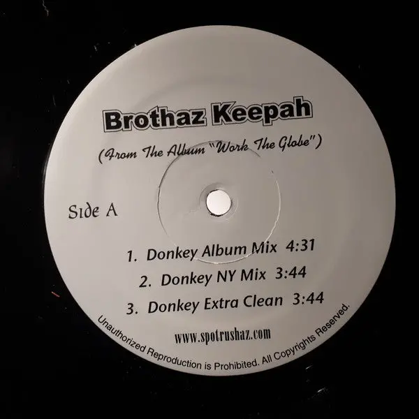 Brothaz Keepah - Donkey (12", Single) (Nm Or M-) 1