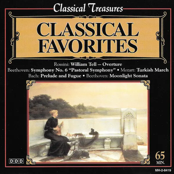 Gioacchino Rossini, Ludwig Van Beethoven, Wolfgang Amadeus Mozart, Johann Sebastian Bach - Classical Favorites (Cd, Album, Comp) (Nm Or M-) 1