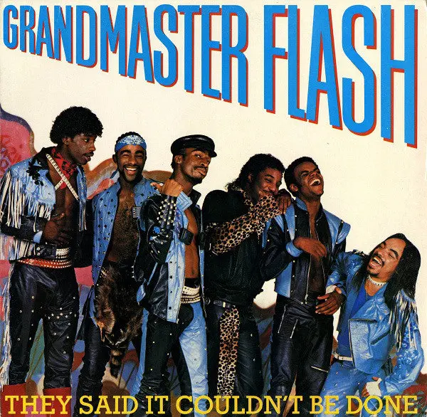 Grandmaster Flash - They Said It Couldn't Be Done (Lp, Album) (Vg+) 1