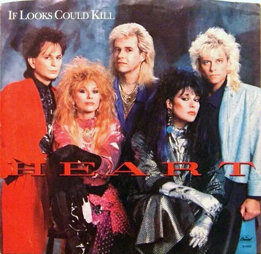Heart - If Looks Could Kill (7", Promo, Styrene) (Vg+) 1