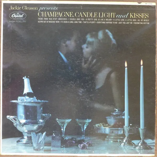 Jackie Gleason - Champagne, Candlelight And Kisses (Lp, Album) (Vg) 1
