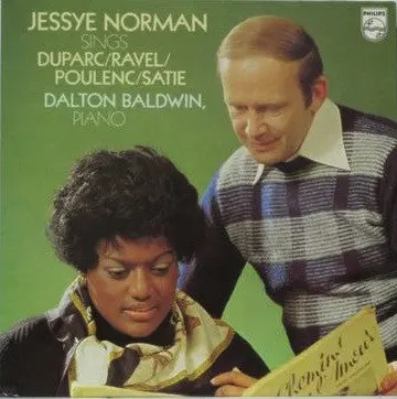 Jessye Norman, Dalton Baldwin / Duparc* / Ravel* / Poulenc* / Satie* - Jessye Norman Sings Duparc / Ravel / Poulenc / Satie (Lp) (Nm Or M-) 1