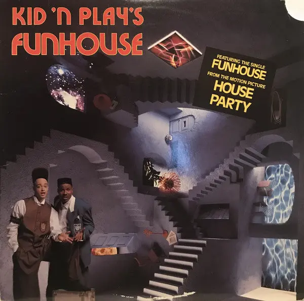 Kid 'N' Play - Kid 'N Play's Funhouse (Lp, Album, Promo) (Vg+) 1