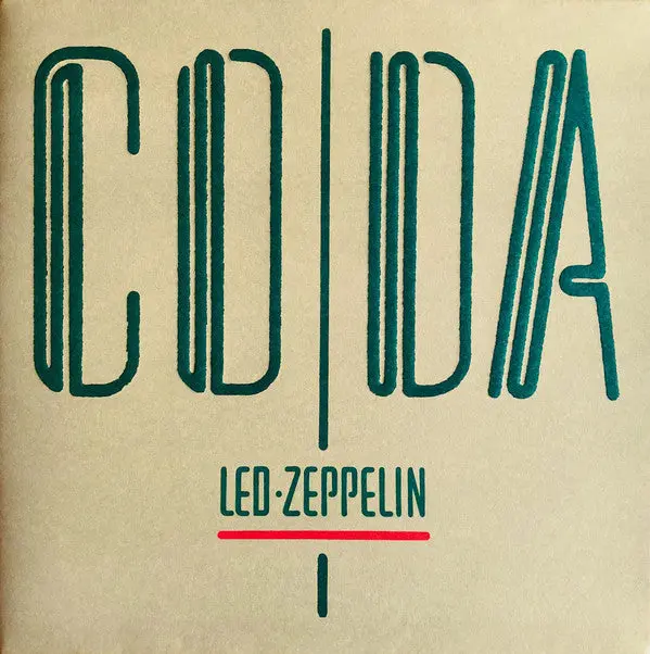 Led Zeppelin - Coda (Lp, Album, Ar,) (Nm Or M-) 1