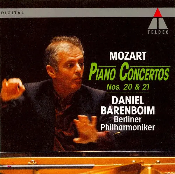 Mozart* - Daniel Barenboim / Berliner Philharmoniker - Piano Concertos Nos. 20 & 21 (Cd, Album) (Nm Or M-) 1