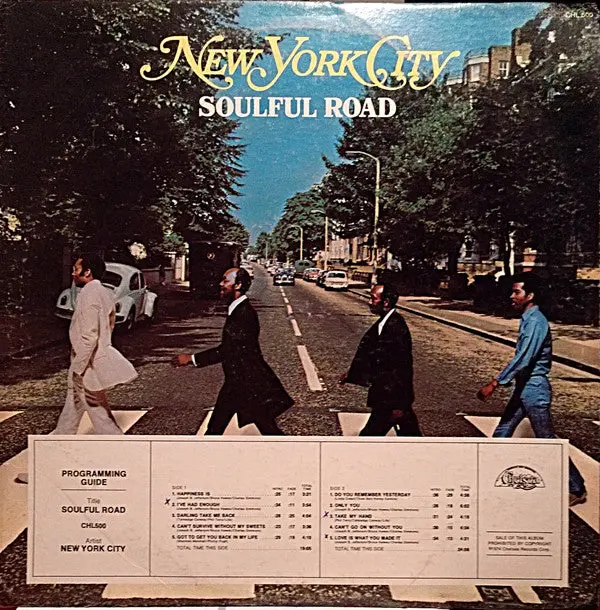 New York City - Soulful Road (Lp, Album, Promo) (Vg) 1