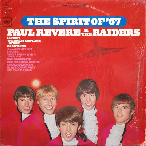 Paul Revere & The Raiders - The Spirit Of '67 (Lp, Album, Pit) (Vg) 1