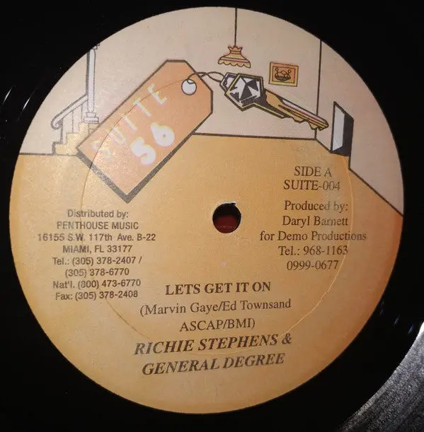 Richie Stephens & General Degree / Richie Stephens & Han-Kay - Lets Get In On (12") (Vg+) 1