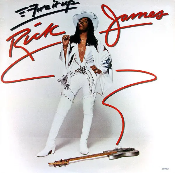 Rick James - Fire It Up (Lp, Album) (Vg+) 1