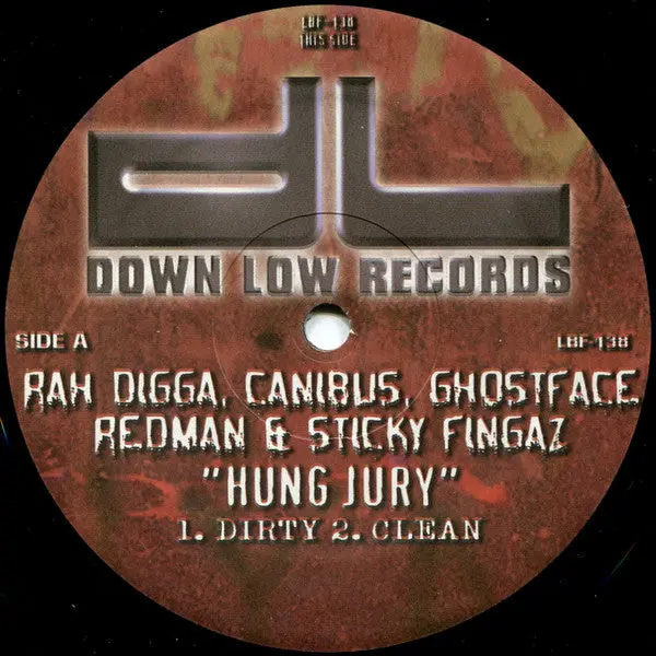 Sticky Fingaz / Prodigy - Hung Jury / Represent, Represent  (12") (M) 1