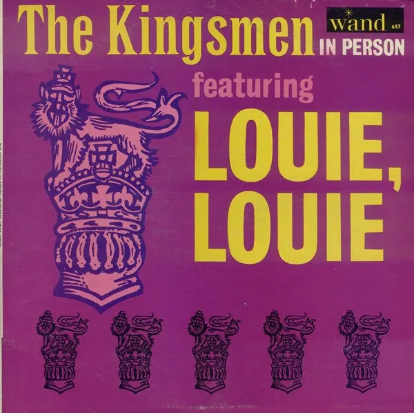 The Kingsmen - The Kingsmen In Person (Lp, Album, Mono) (Vg) 1