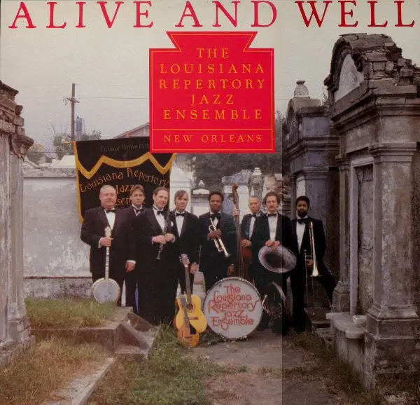 The Louisiana Repertory Jazz Ensemble - Alive And Well (Lp, Album) (Nm Or M-) 1