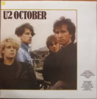 U2 - October (Lp, Album) (Vg) 1