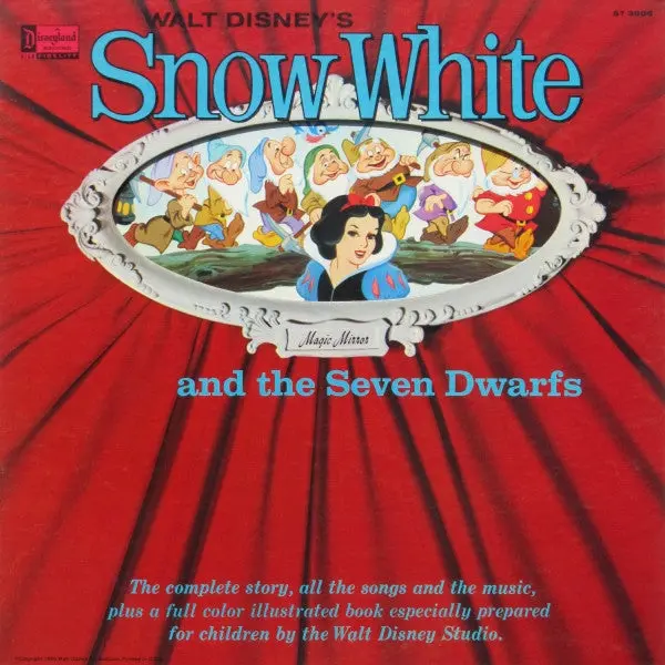 Unknown Artist - Walt Disney's Story Of Snow White And The Seven Dwarfs (Lp, Gat) (Vg+) 1