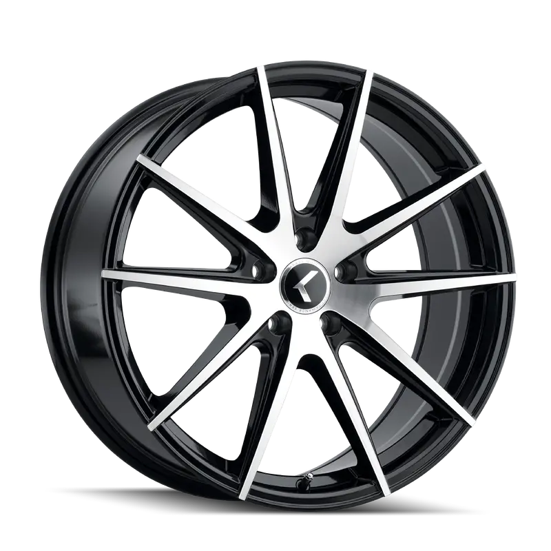 Kraze Kr193-8864Bm40 18X8 Black/Machined Alloy Wheel – 5X115 Bolt Pattern 1