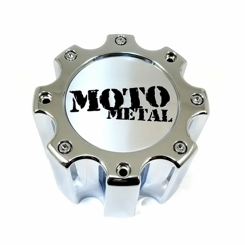 Moto Metal Mo400L170Mm Chrome/Pvd Rear Dualie Wheel Cap – 17" X 0Mm Offset 1