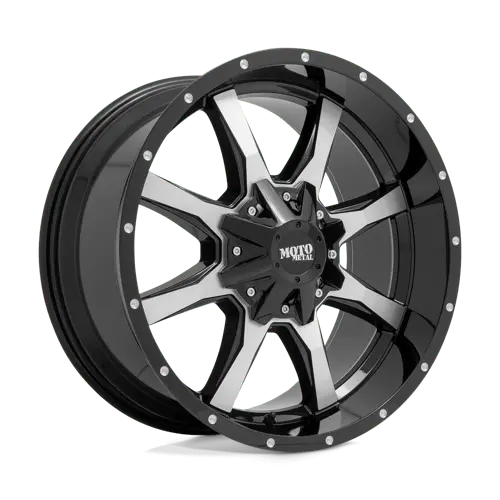 Moto Metal Mo970 18X10 Forged Alloy Wheel – 8X6.5 Bolt Pattern, Gloss Black Machined Face (-24Mm) 1